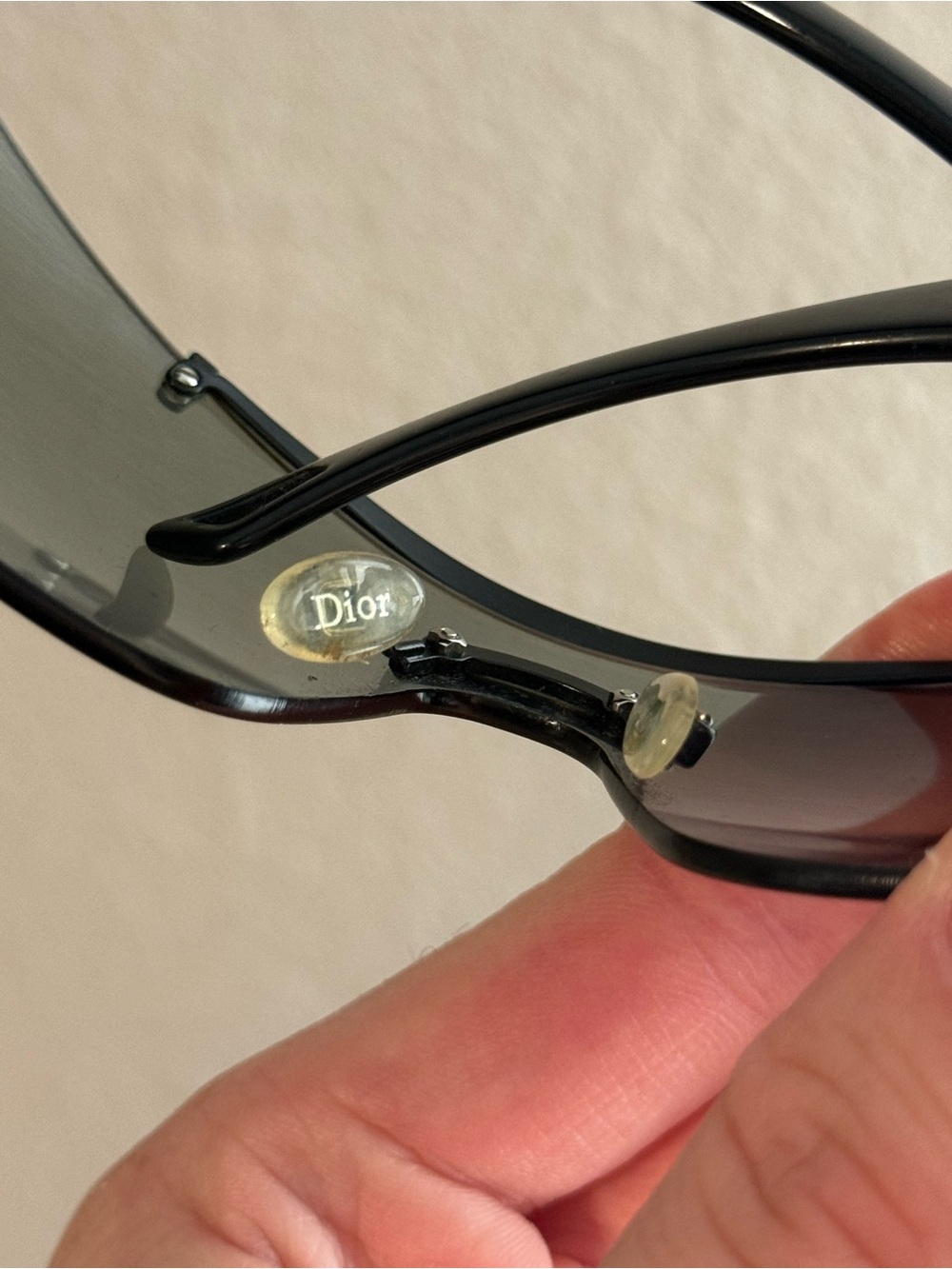 RARE Christian Dior DIORITO 2 Black Sunglasses - Picture 7 of 11